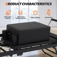 Portable Pilates Reformer Sitting Box, Non-Slip Pilates Sit Boxs for Home Workou