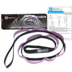 HalfElastic Stretch Straps with 11 Loops, Stretching Strap for Physical Thera…