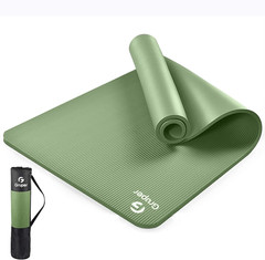 Yoga Mat Non Slip NBR Extra Thick Yoga Mat, 72″L X 32″/24″W X 0.6″/0.4″TH (185Cm