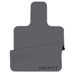 Gray Pilates Reformer Mat