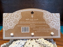 “Oak And Reed” Macrame Yoga Mat Boho Style Carry Bag 100% Cotton~Cream Color NWT