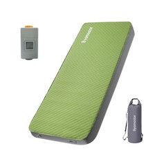 Byomostor 4″ Ultra-Thick Foam & Air Camping Mattress with Built-in Rechargeab