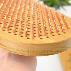 Oak Sadhu Board “Mandala” Copper Nails 10 mm/0.4 inch