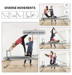 Pilates Reformer Foldable Reformer Pilates Machine & Equipment for Home Use