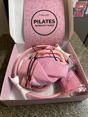 Fuelion Pilates Ring Set for Women, Home Workout Pilates Equipment with Resis…