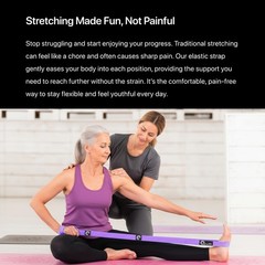 Stretch Straps for Physical Therapy | PT leg strap elastic | Rehab Bands for …