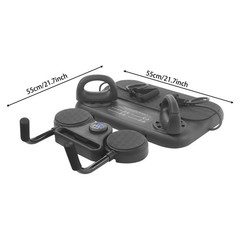 Multifunctional Abdominal Pilates Board for Home Workout Equipment With 8 Wheels