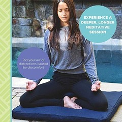 Meditation Cushion Mat Set Zafu Floor Pillow Organic Buckwheat Cotton Zabuton