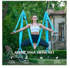 Aerial Yoga Swing Sling Strong Yoga Hammock Kit Set Trapeze Inversion Equipment