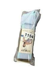Yoga Strap Cotton Rowley Fitness 6 Feet Blue