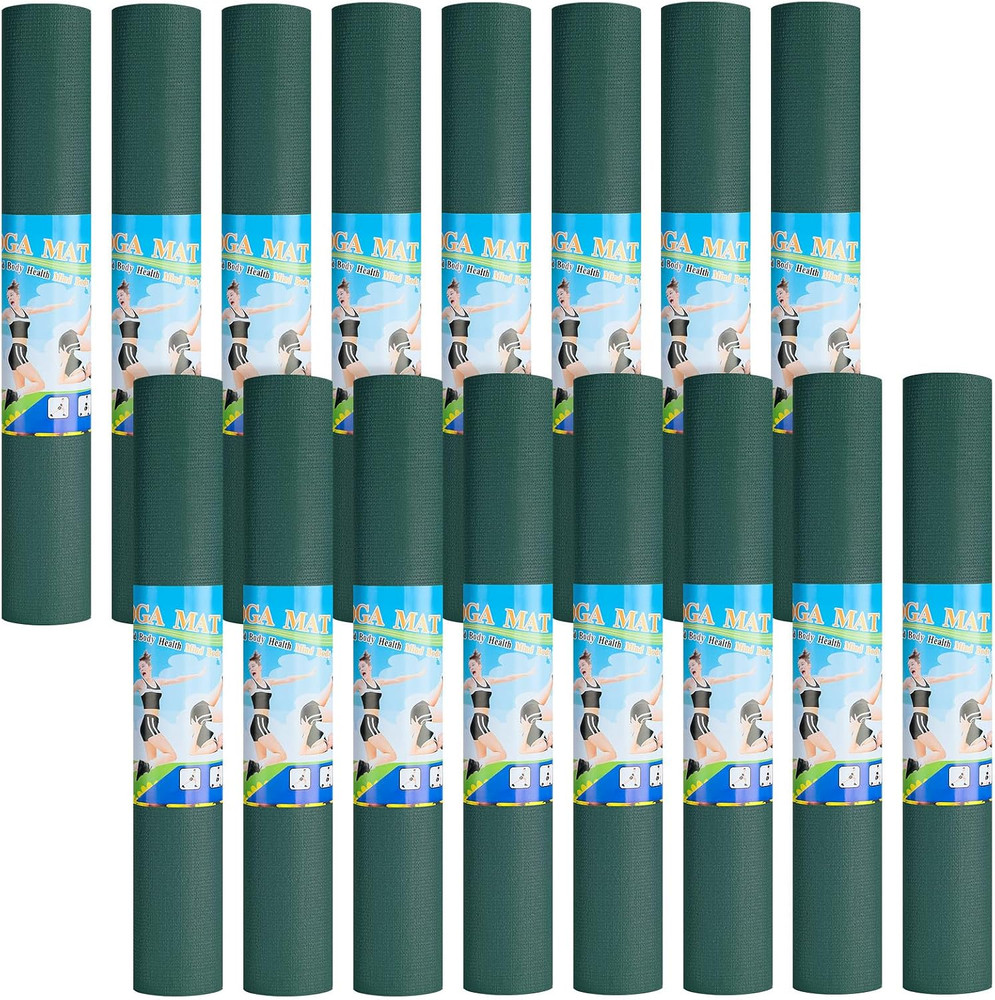 Non-Slip 3mm Yoga Mat – Durable PVC Fitness Pad for Home & Gym Workouts