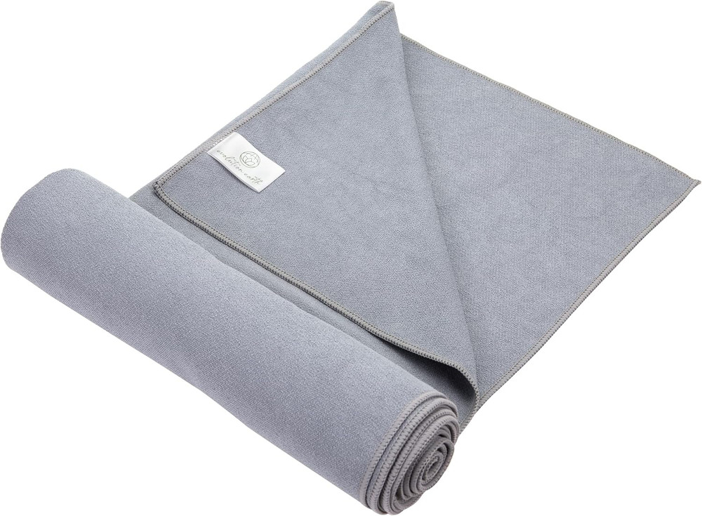 Yoga Mat Towel – Double Sided Microfiber Yoga Towel – Sweat Absorbent Non Slip H
