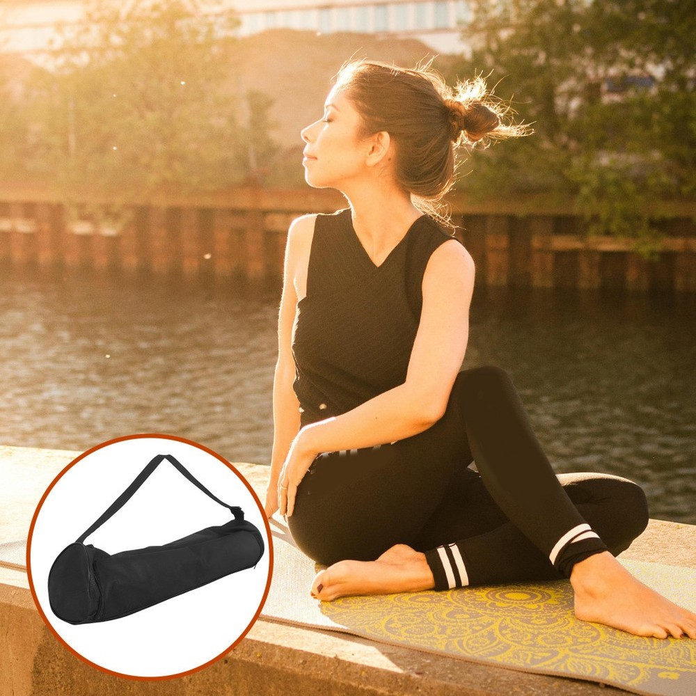 Yoga Luggage Bag Exercise Mat Carrier Multi-functional Pockets Case