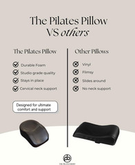 Pilates Pillow for Reformer – Head & Neck Support for Merrithew, Stott, Aeropila