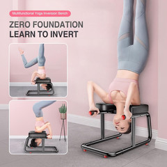 KBQ Yoga Headstand Bench, Yoga Inversion Chair, Headstand Trainer – U-Shaped Sto