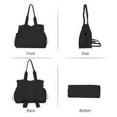 Yoga Bags for Women Gym Tote Bag with Adjustable Mat Holder Shoulder Bags Car…