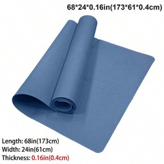 Foldable Yoga Mat EVA Non Slip Travel Exercise Fitness Pad 68×24 in 3mm 4mm 6mm