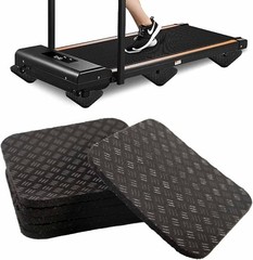 Non-Slip Treadmill Mat Pads, 4×4 Inch High Density Silicone Exercise Equipment