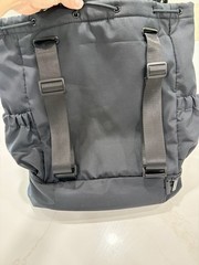 BEYOND YOGA black nylon Backpack Adjustable Strap Zip Fastener