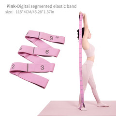 Multi-Loop Yoga Stretch Strap Elastic Band for Ballet Dance Pilates Flexibility