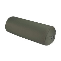 Round Yoga Bolster – Olive – Firm Round Shape, Higher Profile, Great under Kn…