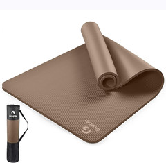Yoga Mat Non Slip NBR Extra Thick Yoga Mat, 72″L X 32″/24″W X 0.6″/0.4″TH (185Cm