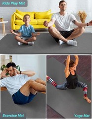 Extra Long and Wide Thick Yoga Mat for Tall Men and Women, 84” x 32” x 7mm….