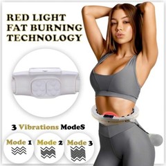 Smart Weighted Hula Hoop for Exercise+LED Counter Display+3 speeds of Vibrations