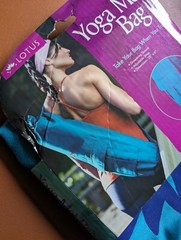 LOTUS YOGA MAT BAG carrier 28″ x 6” NEW