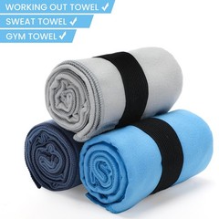 Yaozoon 3 Pack Gym Towel Men Women Quick Dry Microfiber Workout Gear For Body