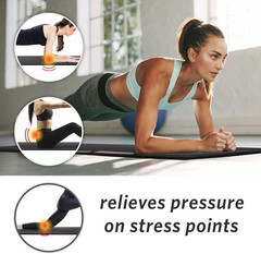 Premium Extra Thick Yoga Mat – Skid Resistant, Odor Neutralizing, with Strap
