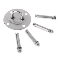 Gym Ceiling Hooks Pad Eye Plate Hooks Heavy Duty Wall Mount Hooks