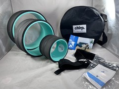 Chirp Wheel+ 3-pack with Travel Carrying Case . Help your back!