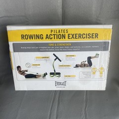Everlast Pilates Rowing Action Exerciser Tone & Strengthen Workout with DVD