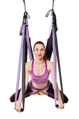 Aerial Yoga Swing Set – Yoga Hammock Hanging Swing – Aerial Sling Inversion F…