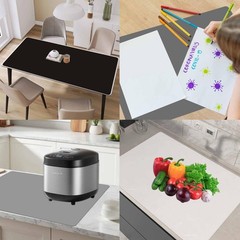 23.6″x15.7″(60cmx40cm) Large Silicone Mat for Kitchen Counter, Non-Slip Heat …