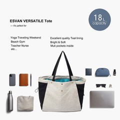 Yoga Mat Bag Gym Tote Multi Pockets Women Drawstring Carrier Pilates Travel