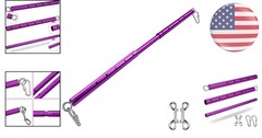 Heavy Duty Expandable Pilates Spreader Bar Kit – Supports 200 lbs, Adjustable