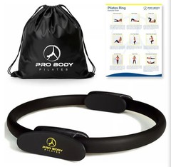 14 Inch Pilates Fitness Ring for Focusing on Toning Inner Thighs, Arms, and Core