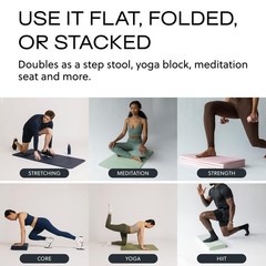 The Original Foldable Yoga Mat, Premium Foldable Exercise & Workout Mat with …