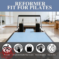 JHJEWH Pilates Reformer Mat Blue