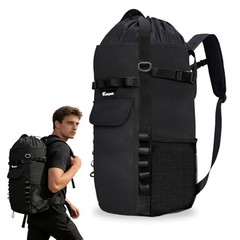 Rock Climbing Rope Storage Bag – Large Capacity Tree Rope Storage Black