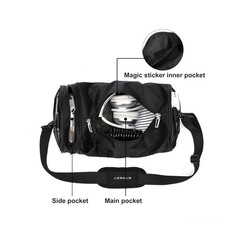 Small Sports Gym Bag Workout Lightweight Duffel Bags for Men and Women Black …