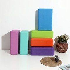 1Pcs Yoga Fitness Block Foam Brick EVA Gym Workout Stretching Random color