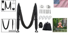 Strong Aerial Yoga Sling Kit – Supports Over 400 lbs for Full Body Fitness
