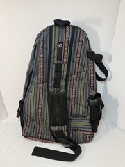 Urorae Yoga Mat Sling Backpack Bag Striped Multi-Color Crossbody Travel Pack