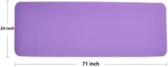 All Purpose 1/2-Inch Extra Thick High Density Anti-Tear Exercise Yoga Mat and…