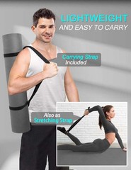 Extra Long and Wide Thick Yoga Mat for Tall Men and Women, 84” x 32” x 7mm….