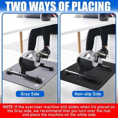 Non-Slip Mat for Under Desk Ellipticals – Stability & Floor Protection