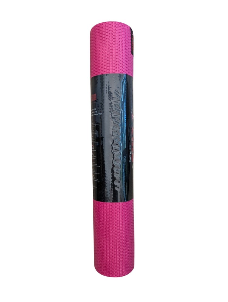 Kino Yoga Pro Series Pink Non-Toxic Exercise Yoga Mat 180x60x4mm